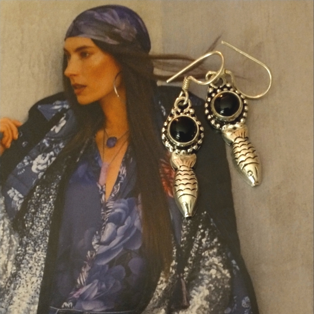 925 Sterling Silver Artisan Earrings